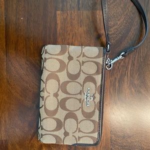 Coach wristlet